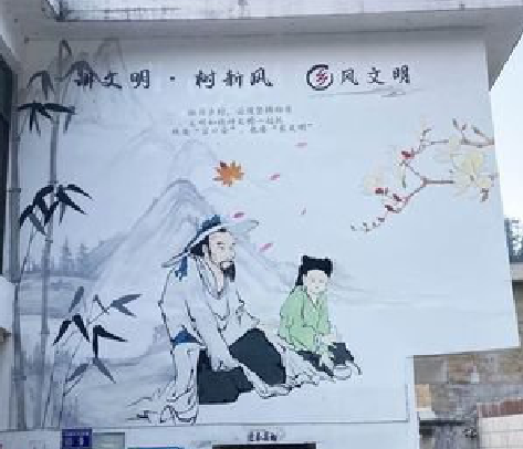 峨眉山分享几个墙绘保养知识。