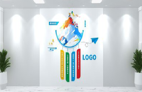 峨眉山公司企业形象墙的工艺材料有哪些？